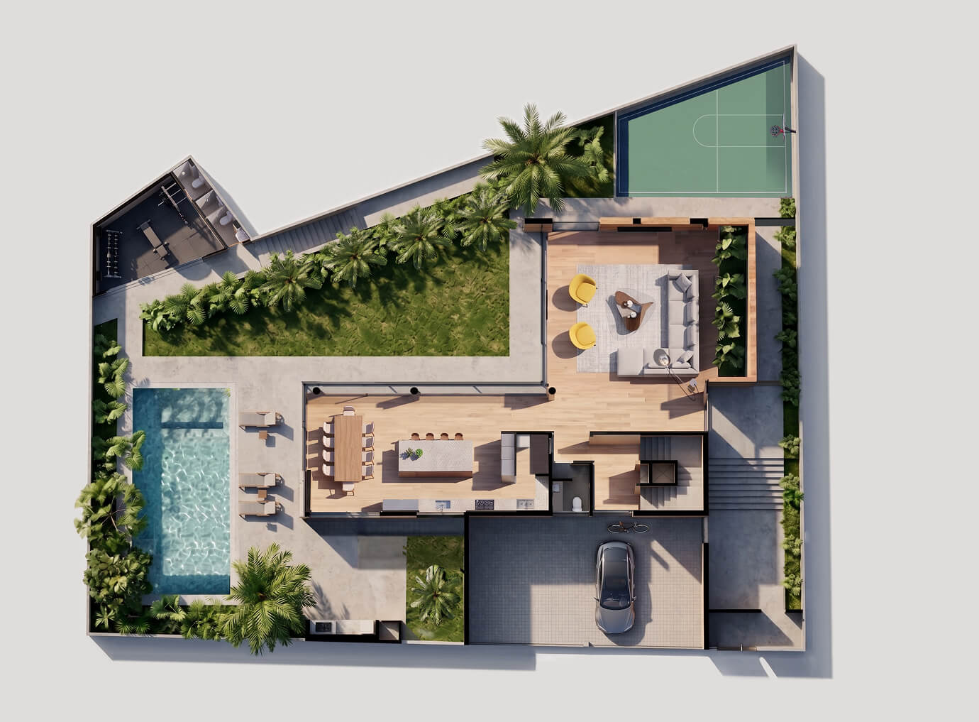Planta baixa do térreo